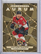 2025-26 Upper Deck Artifacts Hockey Aurum Unscratched Matthew Tkachuk