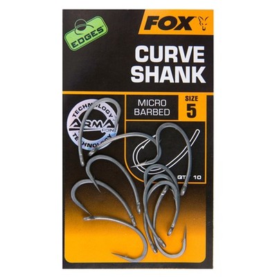 Fox Edges Edges Curve Shank Karpfenhaken Arma Point versch. Größen