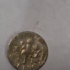 1975-P Roosevelt Dime 10C Philadelphia Business Strike Copper KM#195 Clipped — photo 4