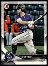 2018 Bowman Draft Ryan Vilade Colorado Rockies #BD-79
