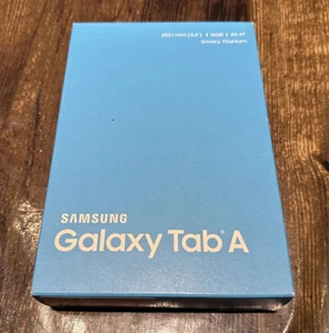 NEW UNUSED - Samsung Galaxy TabA SM-T350 16GB, Wi-Fi, 8.1in - Titane fumé