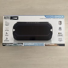 Altec Lansing Hydrashock Everythingproof Portable Wireless Bluetooth Speaker, Bl