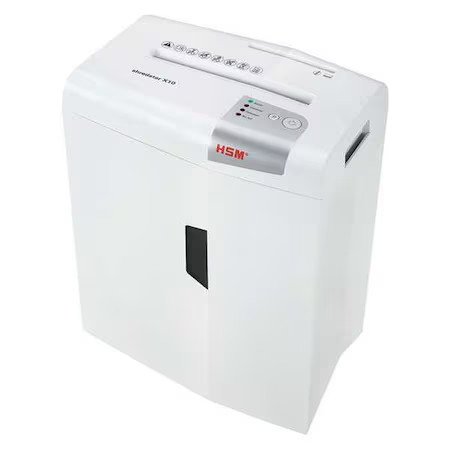 Hsm Shredstar X10 Paper Shredder, Cross-Cut Style