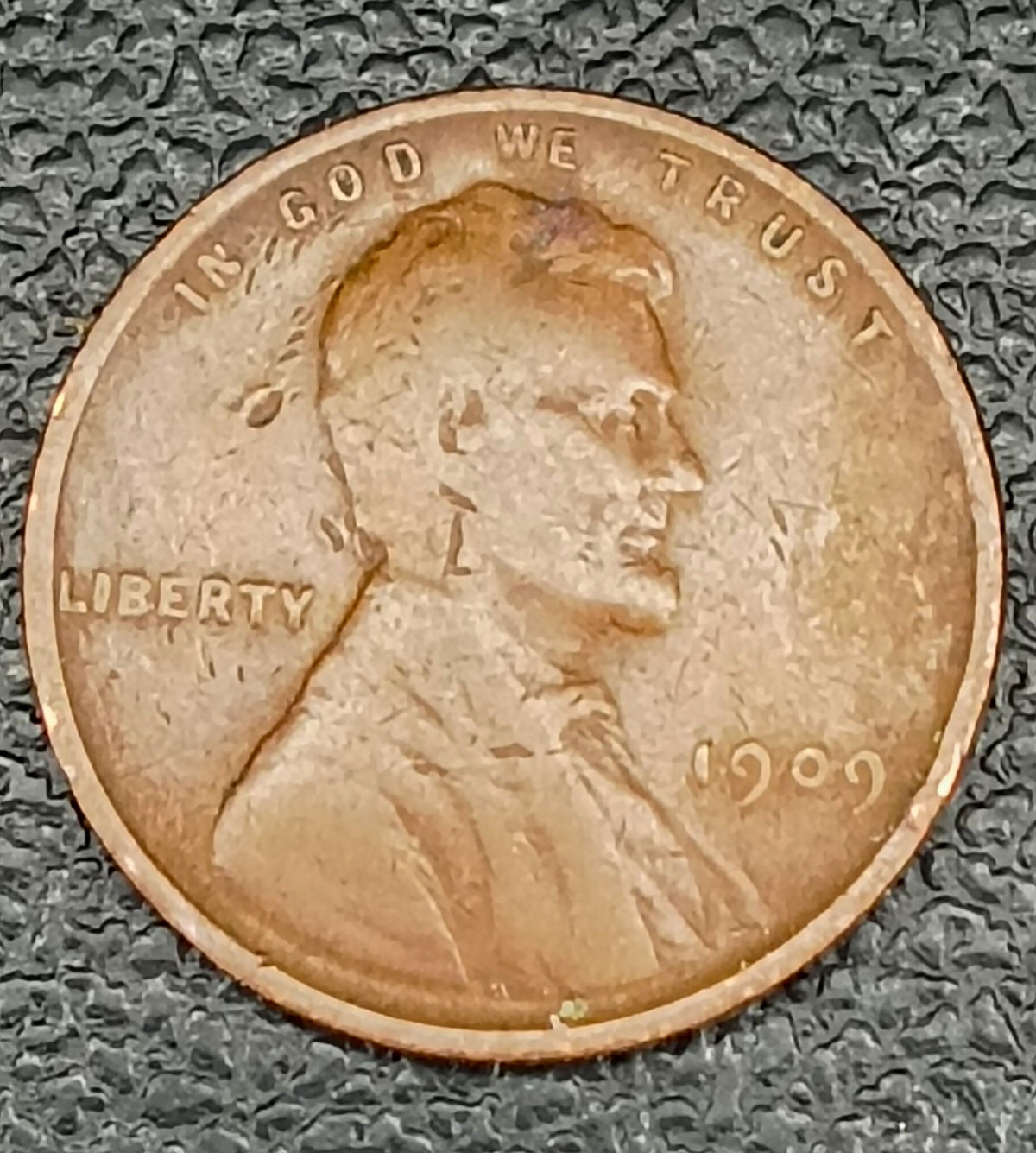 1909 P Lincoln Wheat Cent  Good / VG