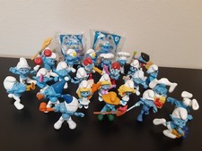 McDonalds Happy Meal Smurfs Toys 2011/13 Peyo Lot of 29 Originals Plus 2 Doubles