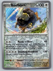 Bouffalant 151/191 Surging Sparks Reverse Holo Common