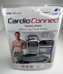 Ligne sportive 670 Moniteur de fréquence cardiaque Cardio Connect & Suivi des distances) NEW