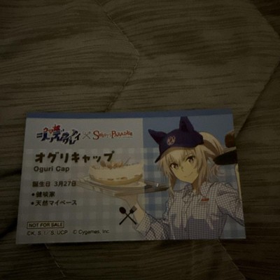 Oguri Cap Business Cards Uma Musume Cinderella Gray Sweet Para