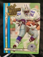 1990 Action Packed The All-Madden Team #9 Emmitt Smith  RC  ROOKIE   Nice Card. rookie card picture