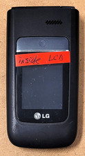 LG A380 - Black and Silver  AT T  Cellular Flip Phone