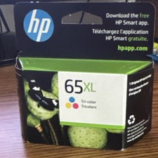 HP 65XL Genuine/Original Tri-Color Inkjet Ink Cartridge for HP Printers