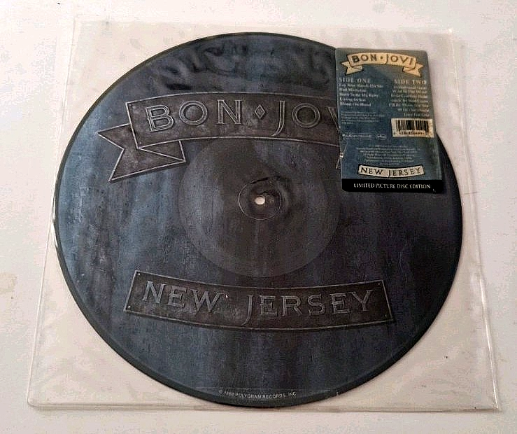 BON JOVI~~NEW JERSEY~~1988~~LTD EDITION PICTURE DISC~~POLYGRAM