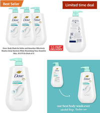 Dove Body Wash with Pump Sensitive Skin for 2...