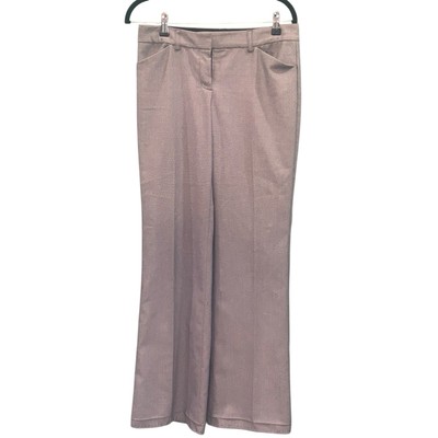 Express Design Studio Editor Pants   Black w/ White Dot Print   Size 4   GUC