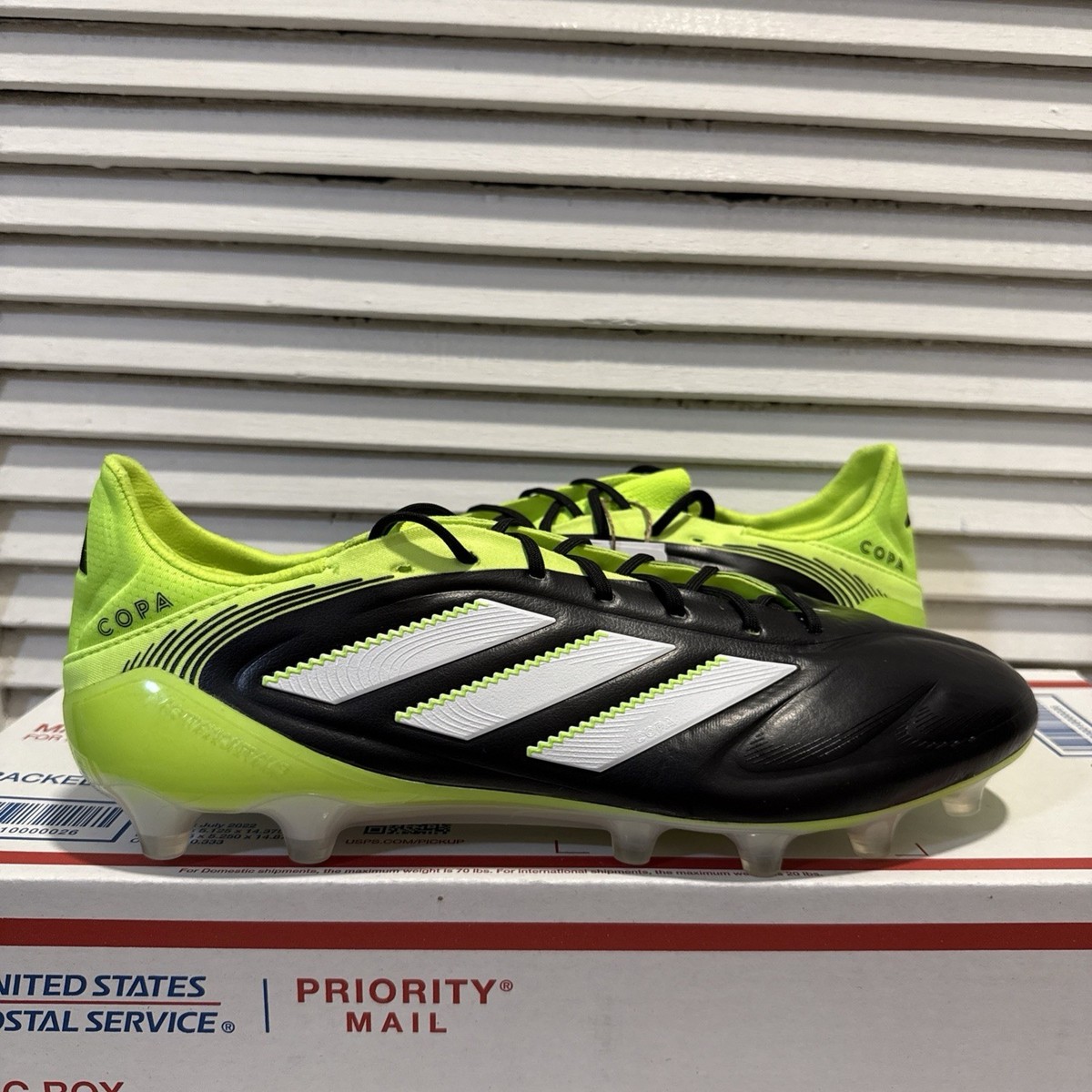 NEW Adidas COPA 19.3 Soccer Football FG Men\'s Cleats Shoes Black Neon Size 12 4c43018b7882.jpg?width=3840&  main image 4