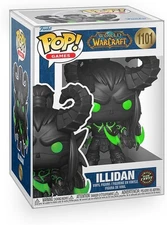 Funko Pop! Vinyl: World of Warcraft - Illidan (Glow) (Chase) #1101 + Protector