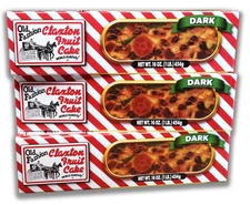 Claxton Fruit Cake – 3-1 Lb. Dark Recipe | Old Fashioned Holiday Fruitcake Pa...