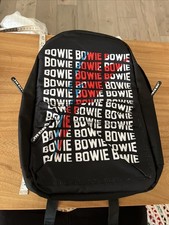 David Bowie - Rock Sax - Warped Logo Classic - Backpack - Gently Used