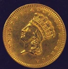 1858-P Gold Dollar — photo from another recent sale
