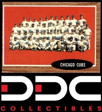 1962 Topps #552 Chicago Cubs Chicago Cubs Excellent