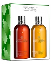 Molton Brown London Unisex 2 X 10Oz Woody Aromatic Body Care Collection