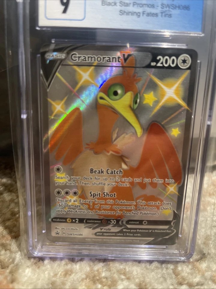 Cramorant V SWSH086 SWSH: Sword & Shield Promo Cards Holo - Image 3 of 3