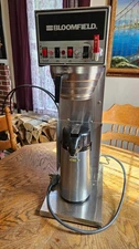 Bloomfield 3 Gallon Brewer Coffee Tea Maker 8781BC 240V Industrial Kitchen