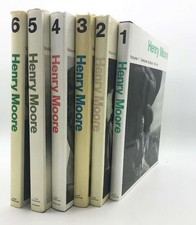 Henry Moore: Complete Sculpture, 6 Volume set, David Sylvester (Editor), Very Go