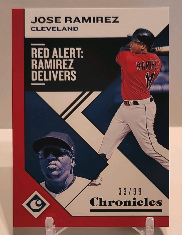 2019 Panini Chronicles - Jose Ramirez #35 Red /99