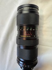 Vintage Vivitar 75 205mm f/3.8 Macro Focusing Auto Zoom Lens Screw Mount