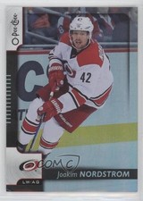 2017-18 O-Pee-Chee Black Rainbow Foil 17/100 Joakim Nordstrom #485 t3w