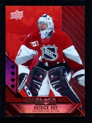 2014-15 Upper Deck Black Diamond Star Rubies 28/50 Patrick Roy #216 HOF h1f