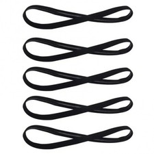 5Pcs Candy Color Women Men Yoga Hair Bands Sports Headband Non-slip Running Elas