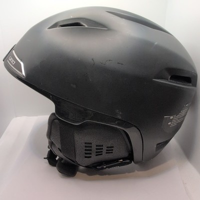 Used Men's Small Giro Edit Snowboard Ski Helmet Matte Black Camera Mountable