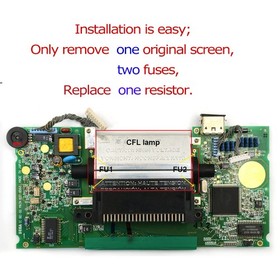 3.5" Laminated LCD IPS Screen Rechargable USB-C Bat For SEGA Game Gear GG