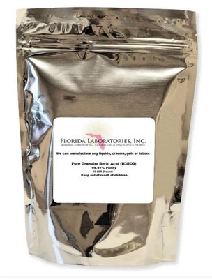 10 LB Boric Acid Granular Powder 99.9% Pure DIY - Make Your Own Solution