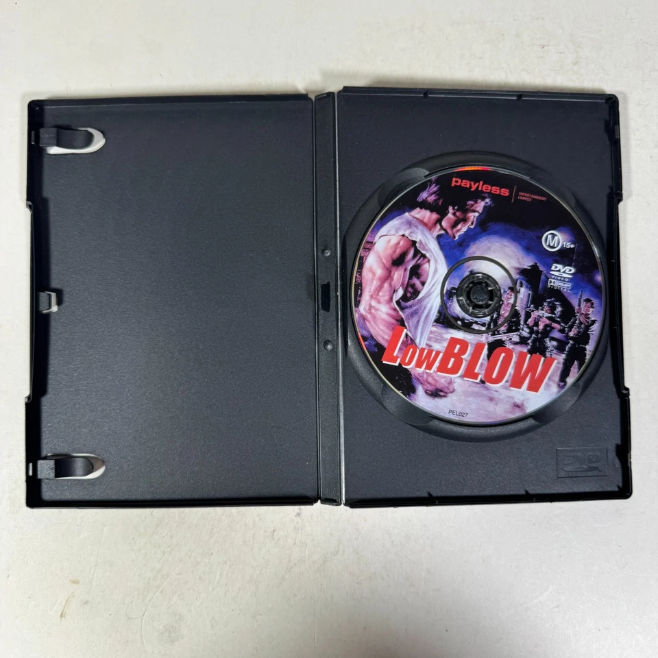 Low Blow DVD - Leo Fong - Cameron Mitchell - Region 4 Cult Classic Free AU Post - Image 3 of 4
