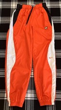 Nike NikeLab Air TN Tuned Track Pants Orange Blk White Size S AR5858-891 Unisex