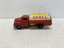 Vintage 1950 s Shell Oil Tanker Tin-Litho Friction Toy Japan Gas Oil Rare