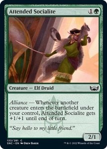 Attended Socialite Foil - Streets of New Capenna #133