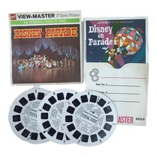 View-Master Disneyland Disney on Parade California 3 Reel Packet Vintage 1960s