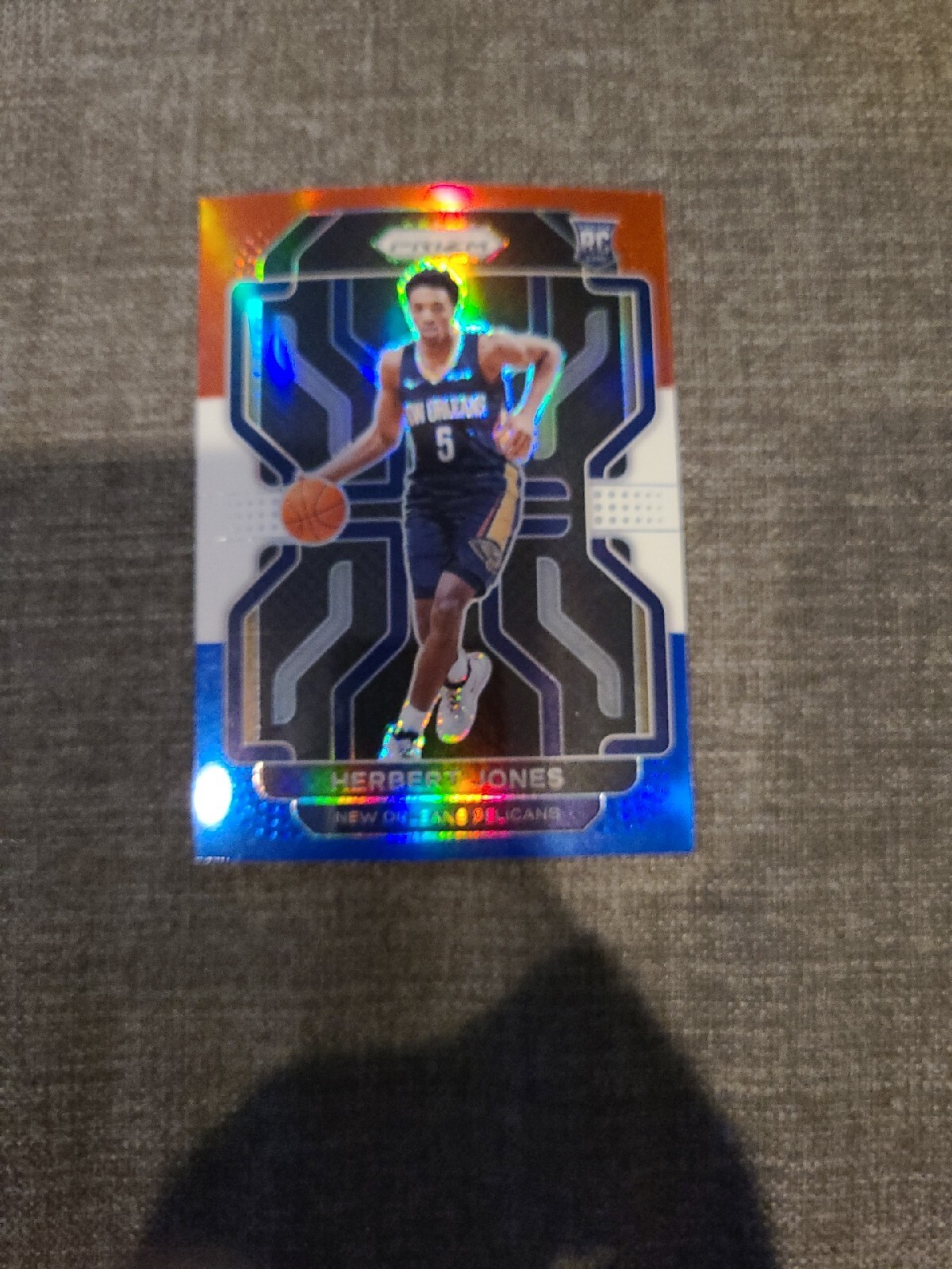 Herbert Jones 202122 Prizm Basketball Red White Blue Rookie 329