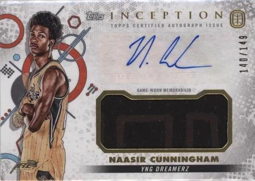2022-23 Topps Inception OTE Overtime Elite - Nassir Cunningham #IARC-NC1