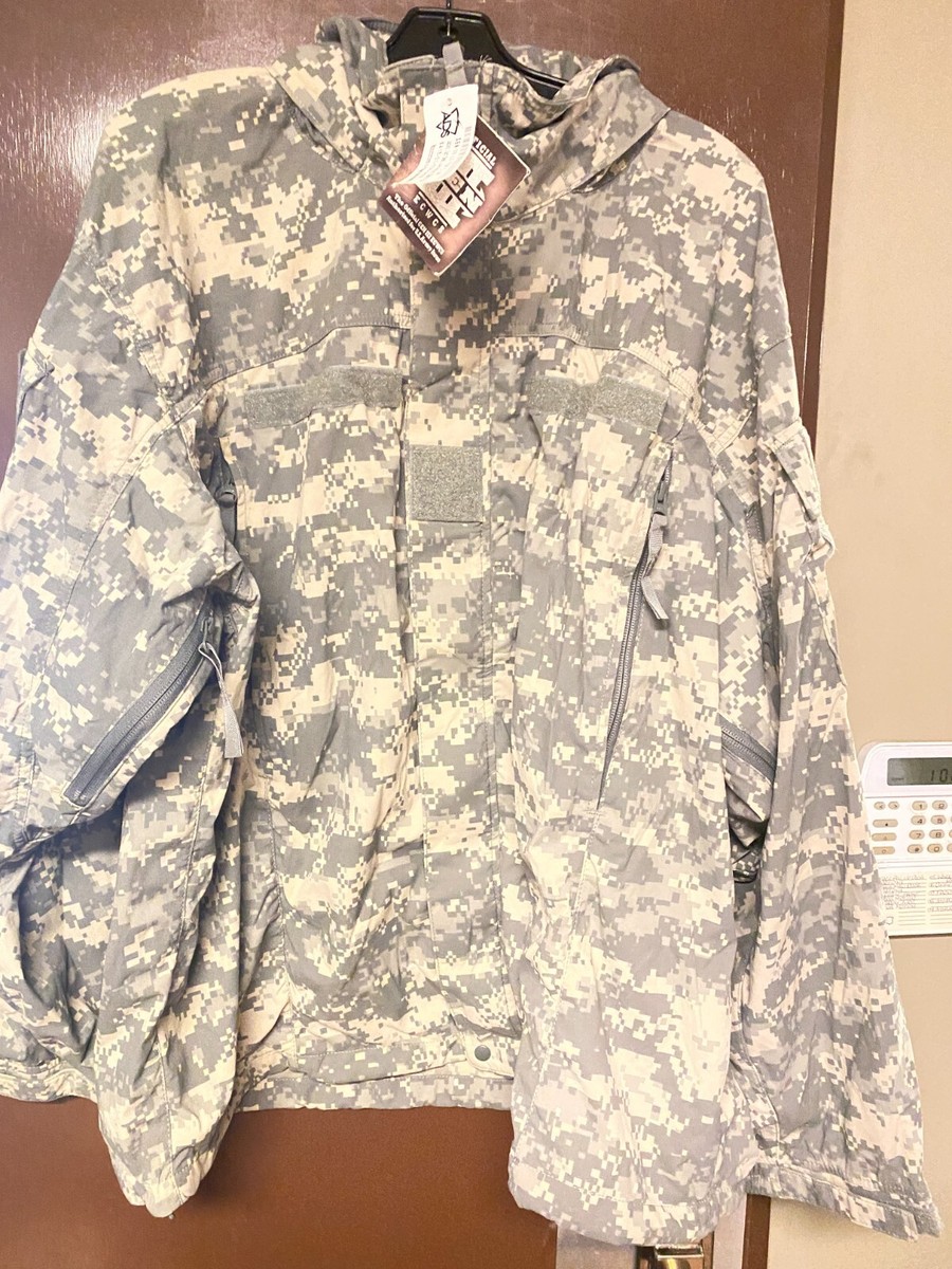 フルパッチ ECWCS GEN3 ACU JACKET SMALL Long Army GEN III Wind Jacket Level 4 ECWCS ACU Never Issued