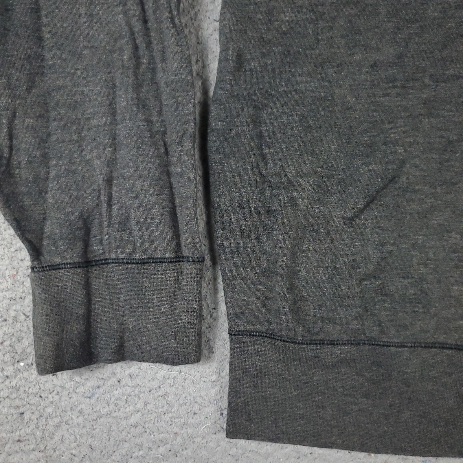 Maglione Ralph Lauren uomo grande grigio pony 1 4 zip pullover felpa *