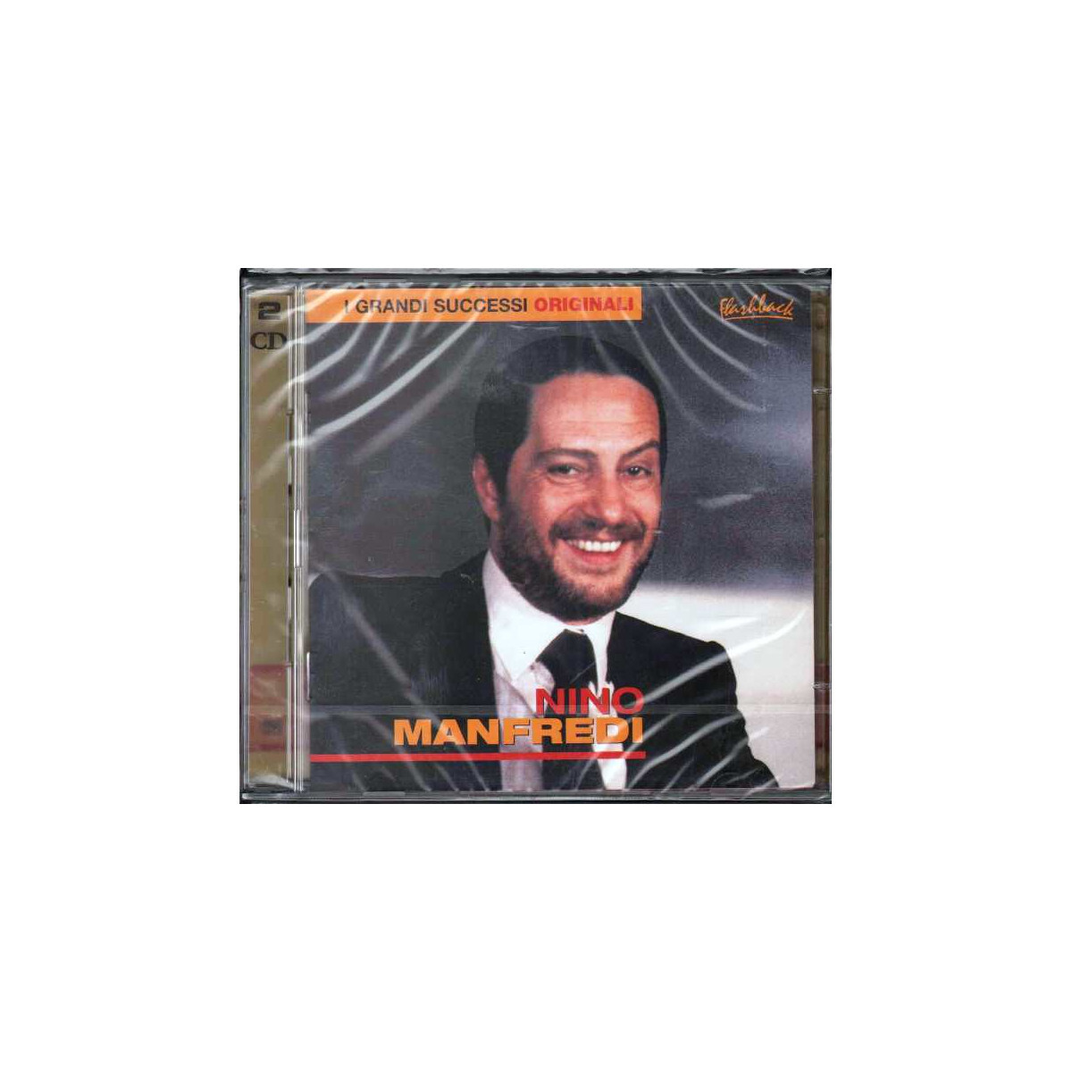 Nino Manfredi 2 CD I Grandi Successi Originali Flashback Sealed 0828765184724