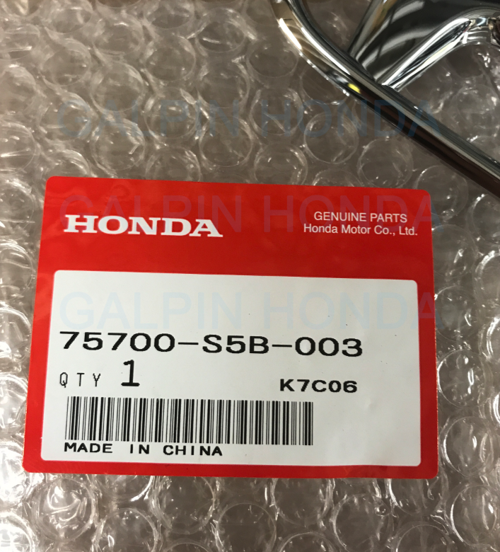 Genuine OEM Honda Element Front Grille H Chrome Emblem (75700-S5B