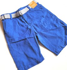 Gymboree Boys 8 "Spring Forward" Blue Denim Belted Shorts NWT