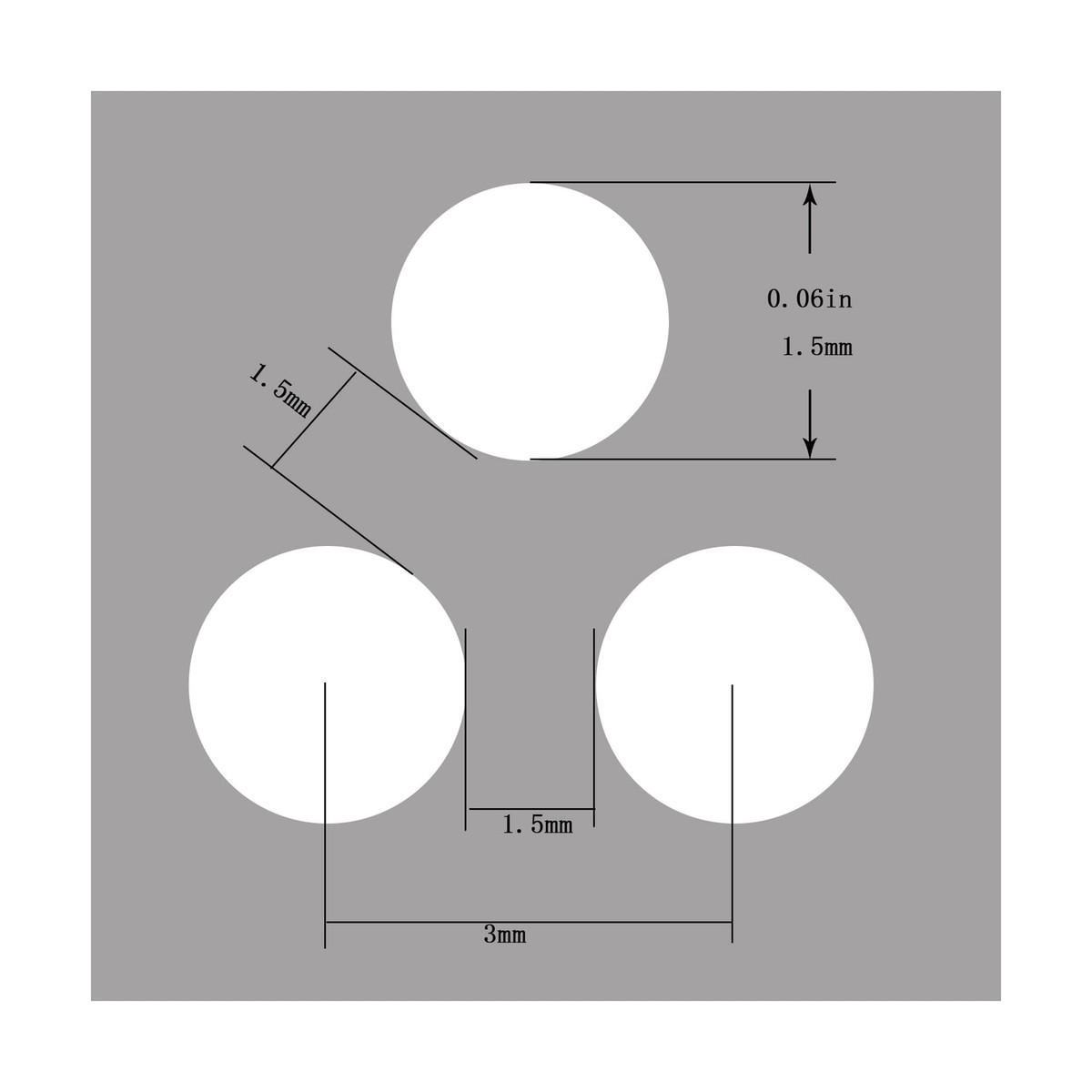FengYoo Perforated Metal Sheets 19 Gauge Expanded Metal Mesh Opening 1.5Mm 0.06In (Approximately 1/16") 36" X18" Perforated Stainless Steel Sheet