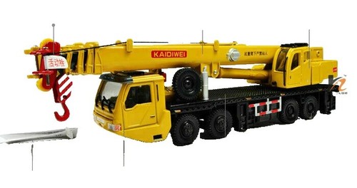 Modellino Trench Box Liebherr 1:50 In Lega Metallica – Giallo Autentico, DTC Parts